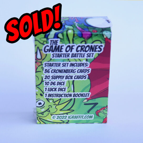 Sircrone Cronenberg Gang Game of Crones - Tabletop Card Game - Ravencoin NFT Game - RVN GAME NFT Asset