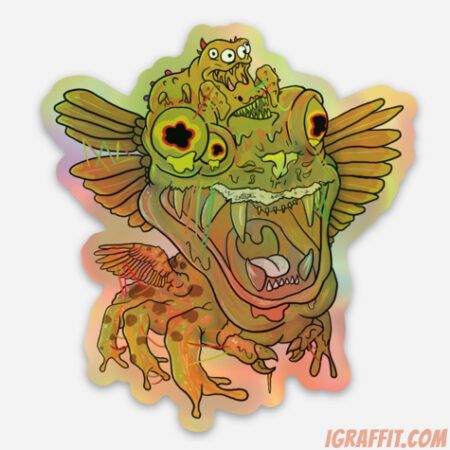 Limited Edition Holofoil Cronenberg #34 Sticker